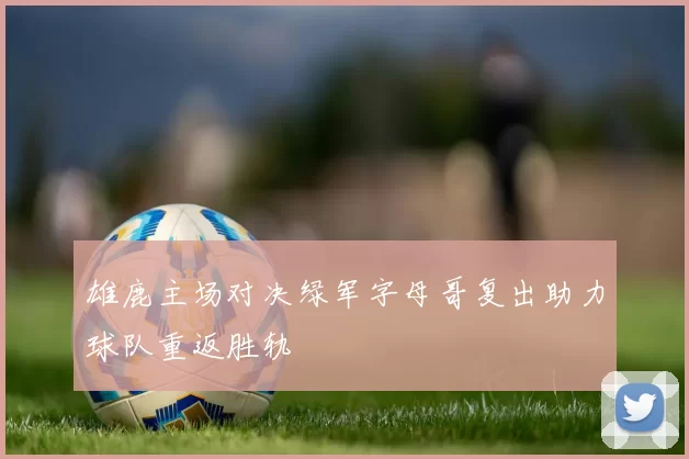 雄鹿主场对决绿军字母哥复出助力球队重返胜轨